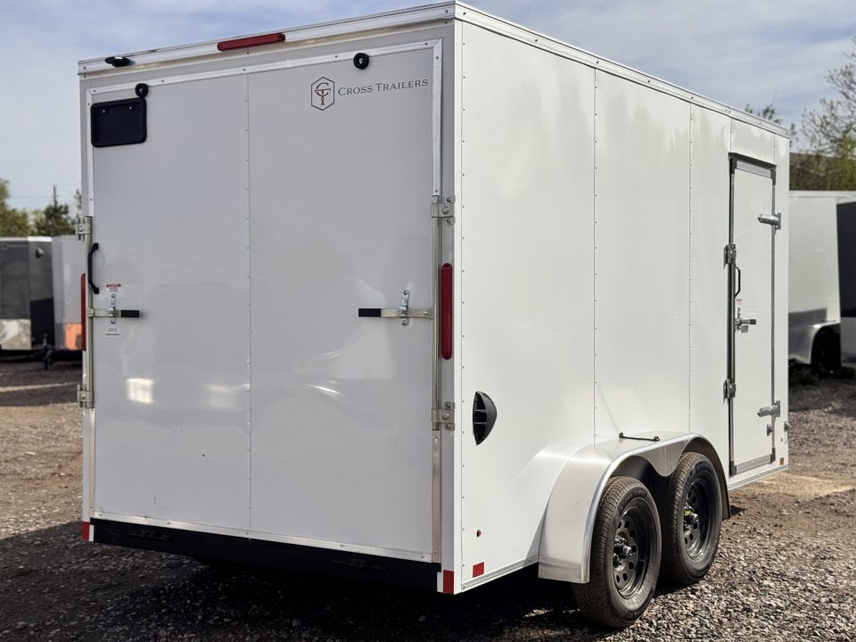 New 2026 Cross Trailers 7-14-1.5V Enclosed 7K GVWR