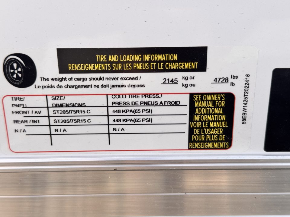 New 2026 Cross Trailers 7-14-1.5V Enclosed 7K GVWR