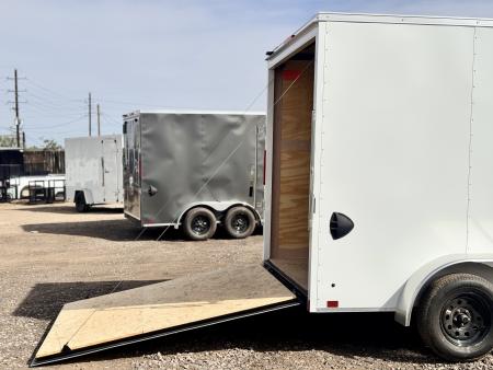 New 2026 Cross Trailers 7-14-1.5V Enclosed 7K GVWR