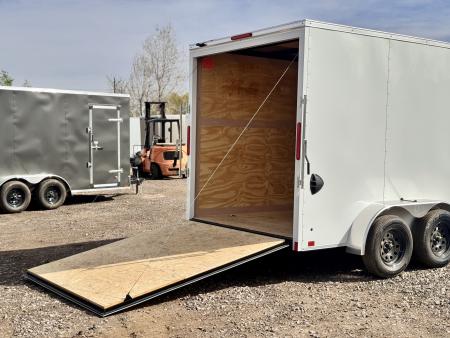 New 2026 Cross Trailers 7-14-1.5V Enclosed 7K GVWR
