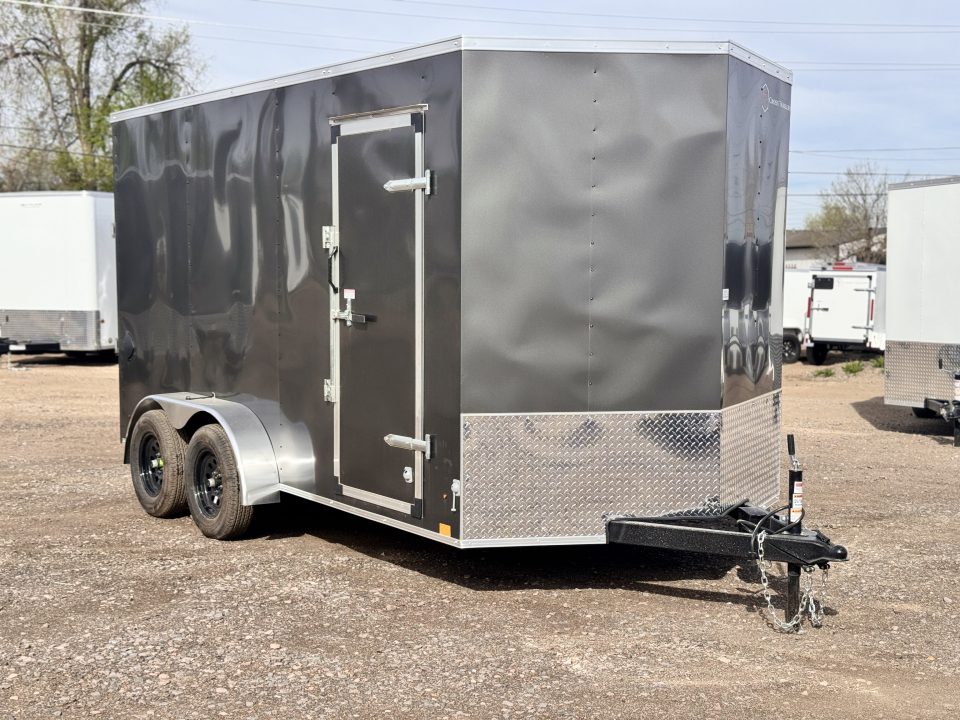 New 2026 Cross Trailers 7-14-1.5V Enclosed 7K GVWR