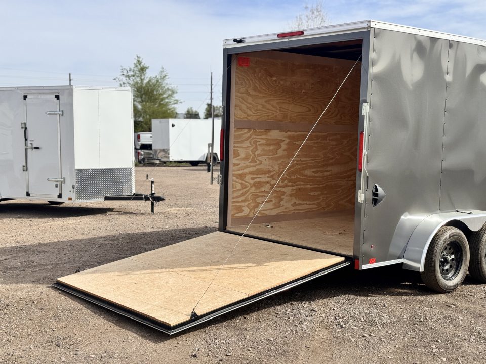 New 2026 Cross Trailers 7-14-1.5V Enclosed 7K GVWR