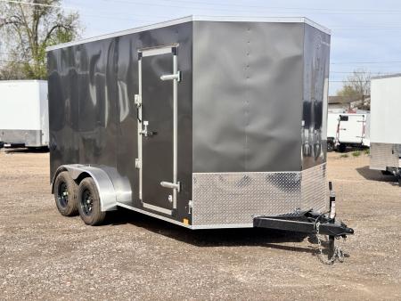 New 2026 Cross Trailers 7-14-1.5V Enclosed 7K GVWR