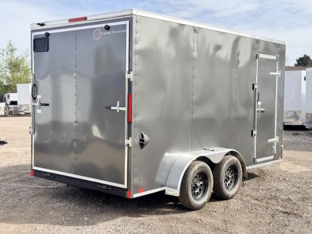 New 2026 Cross Trailers 7-14-1.5V Enclosed 7K GVWR