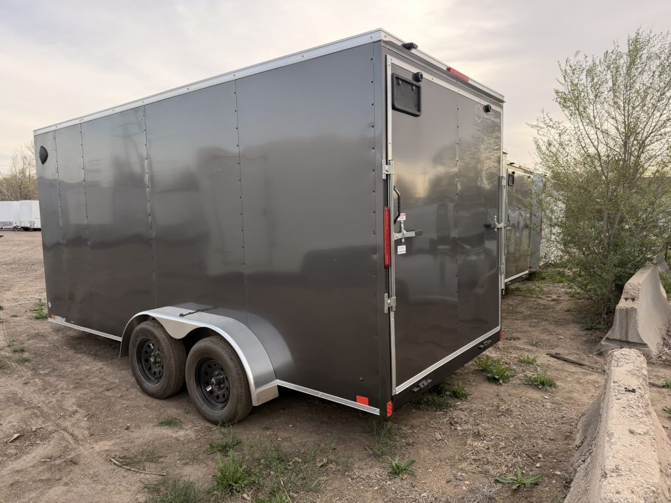 New 2026 Cross Trailers 7-16-1.5V Enclosed 7K GVWR