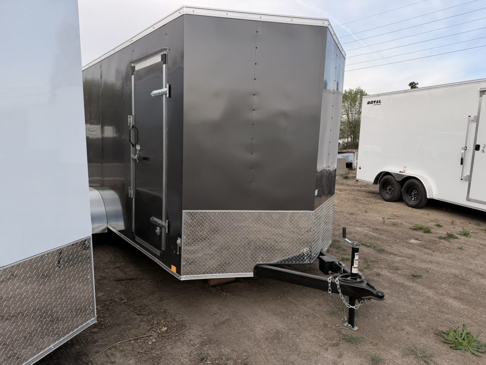 New 2026 Cross Trailers 7-16-1.5V Enclosed 7K GVWR