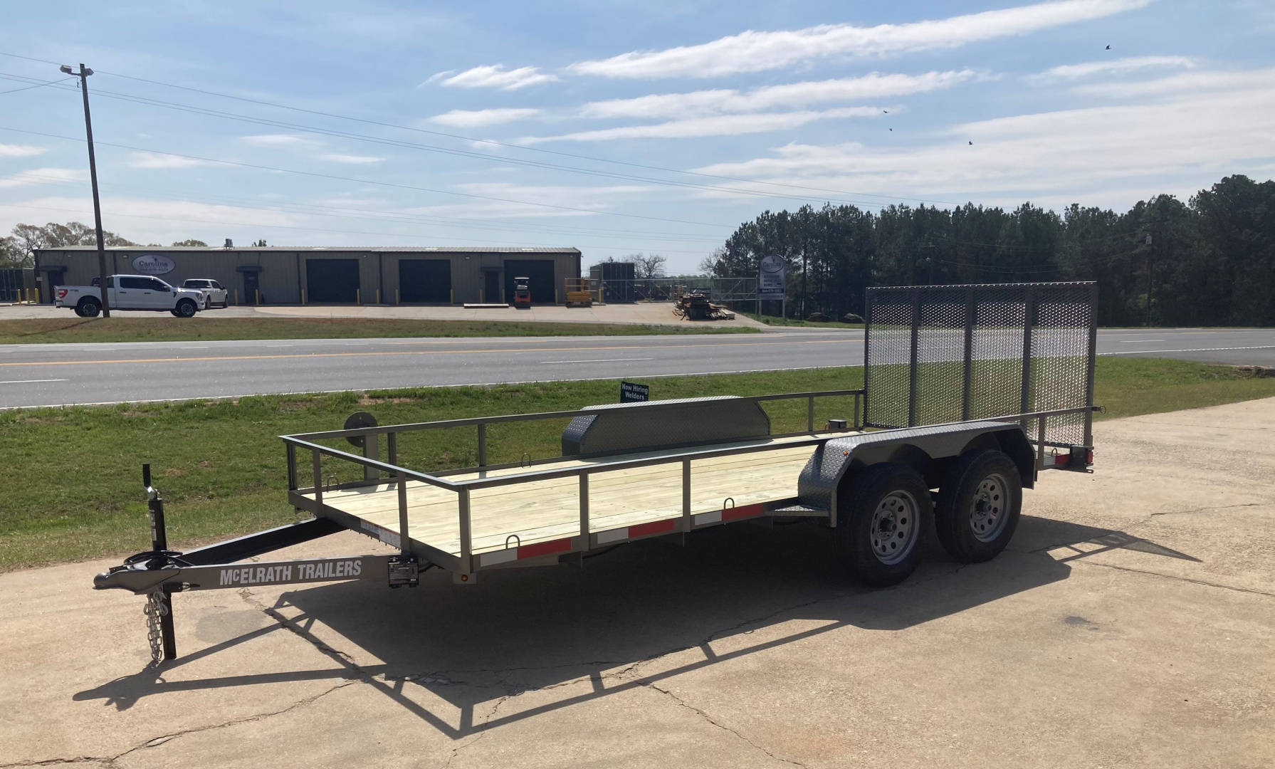 New 2026 McElrath Trailers 716T3.5T Utility Trailer
