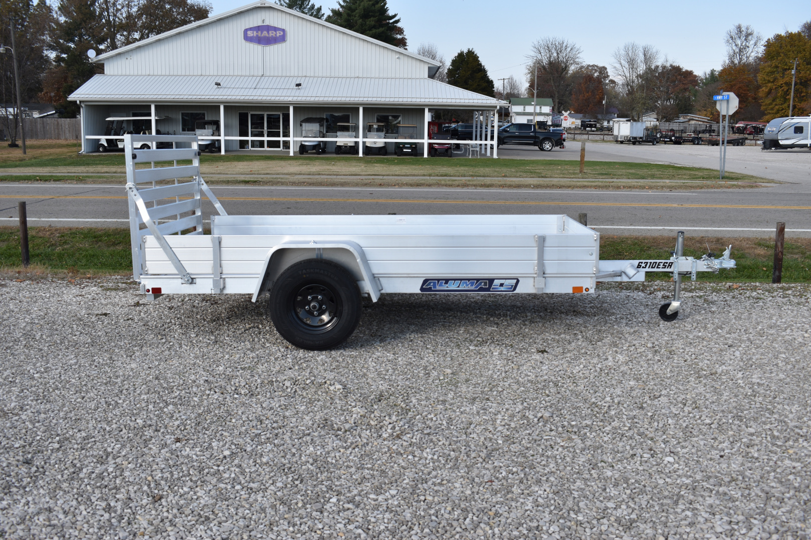 New 2027 Aluma 6310 ESA Utility Trailer