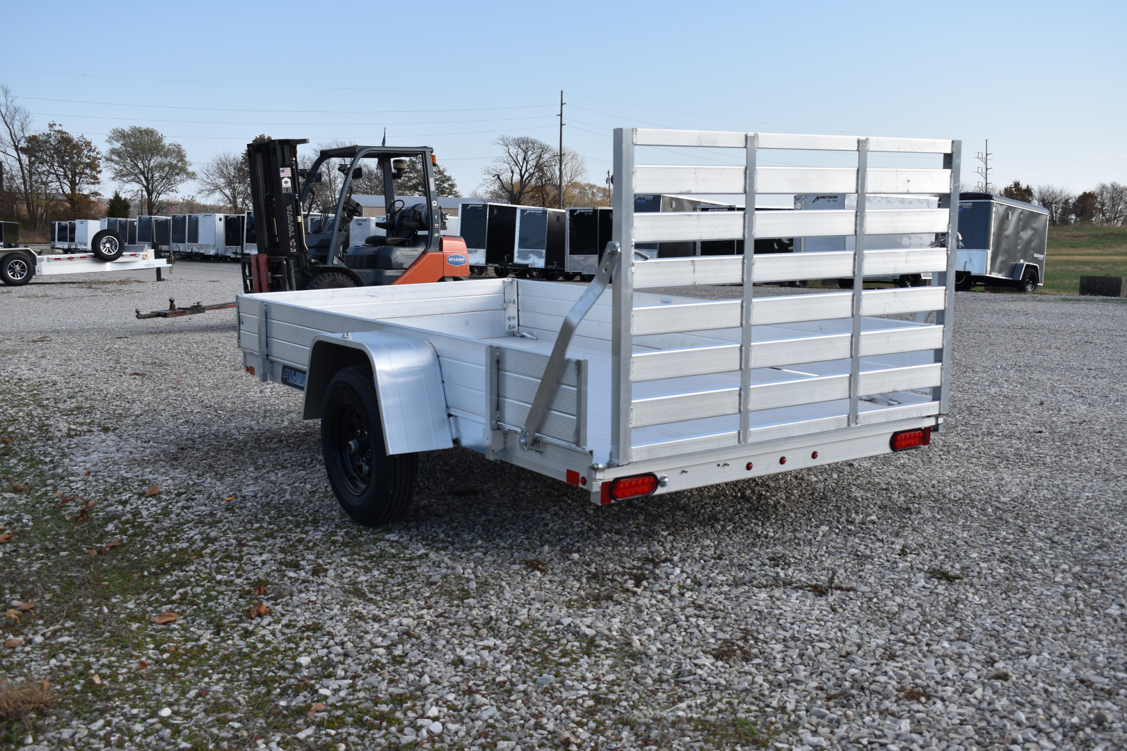 New 2027 Aluma 6310 ESA Utility Trailer