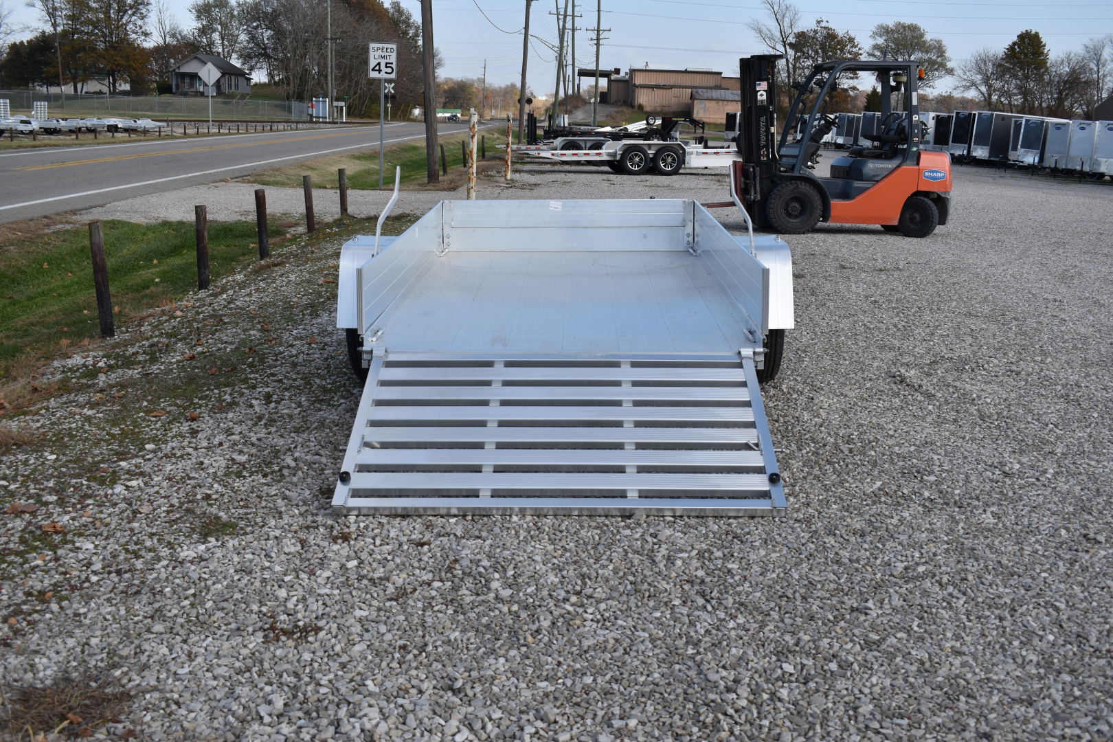 New 2027 Aluma 6310 ESA Utility Trailer