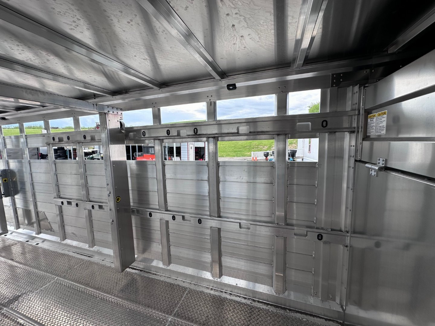 New 2027 EBY MAVERICK 24' Gooseneck Aluminum Stock Trailer w/ Rolling Gate