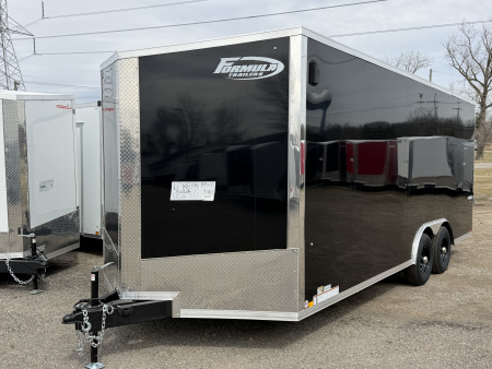 New 2026 8.5 x 20 Formula Conquest Enclosed Trailer 10k GVW 7ft interior