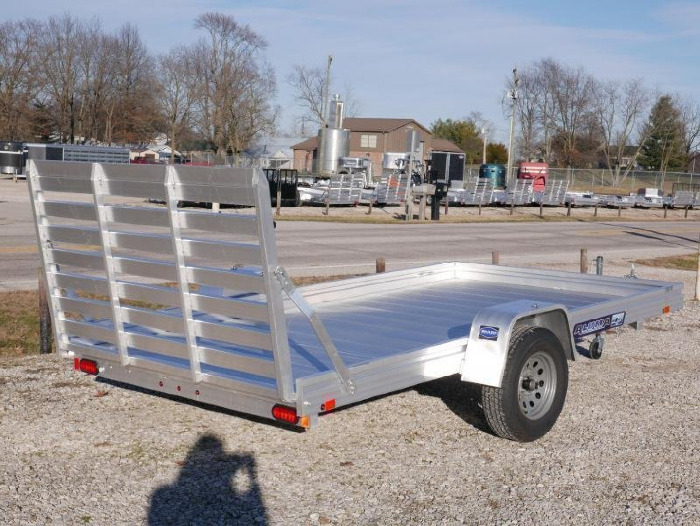 New 2027 Aluma 7812 ESA Utility Trailer