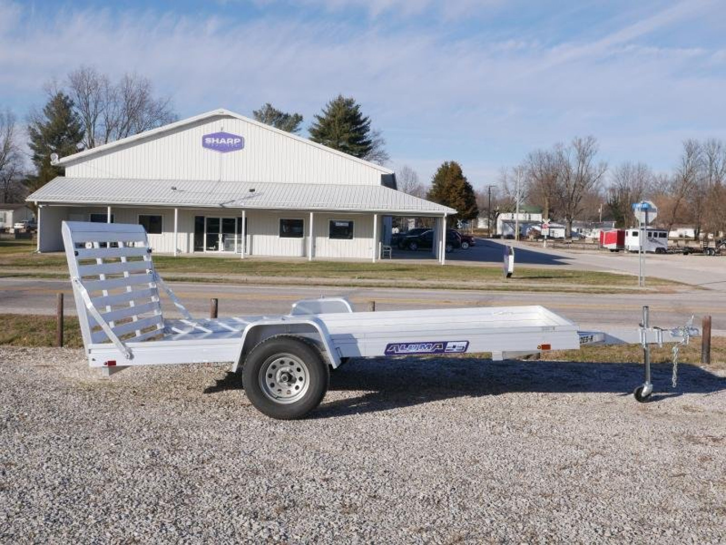 New 2027 Aluma 7812 ESA Utility Trailer