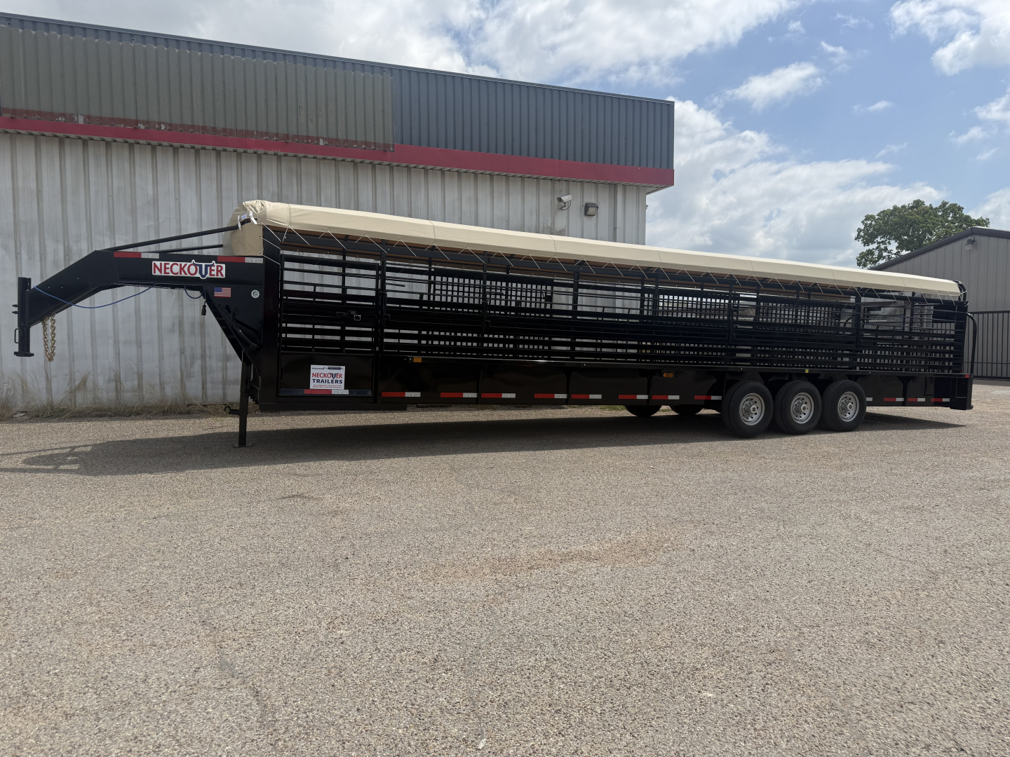 New 2026 Neckover 36'X6'8" Stock / Stock Combo Trailer