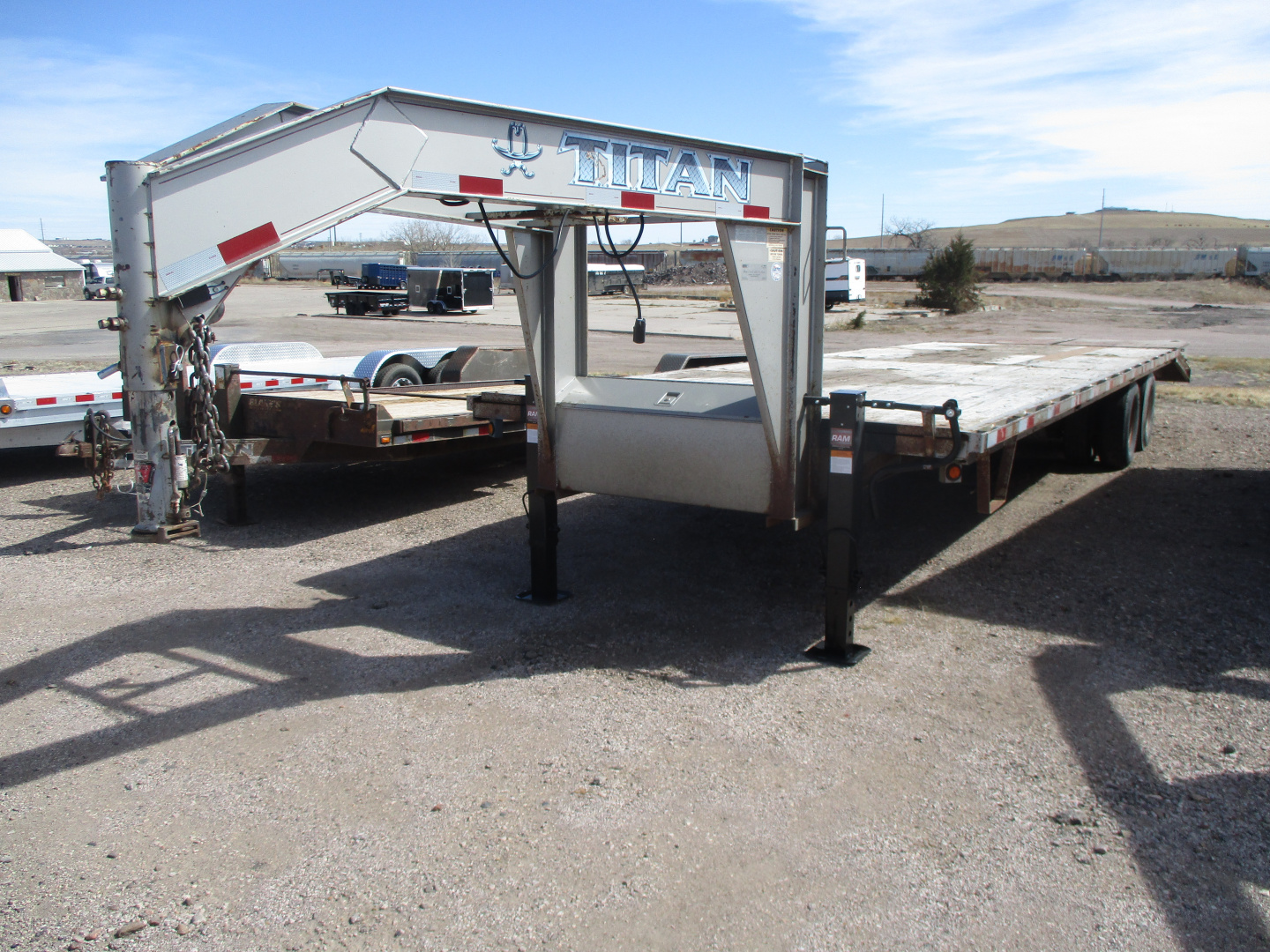 Used 2011 Titan Trailer Flatbed Trailer 8'6 X 32