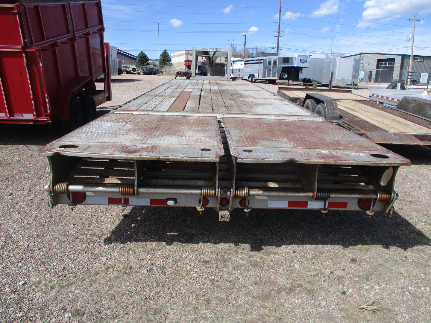 Used 2011 Titan Trailer Flatbed Trailer 8'6 X 32