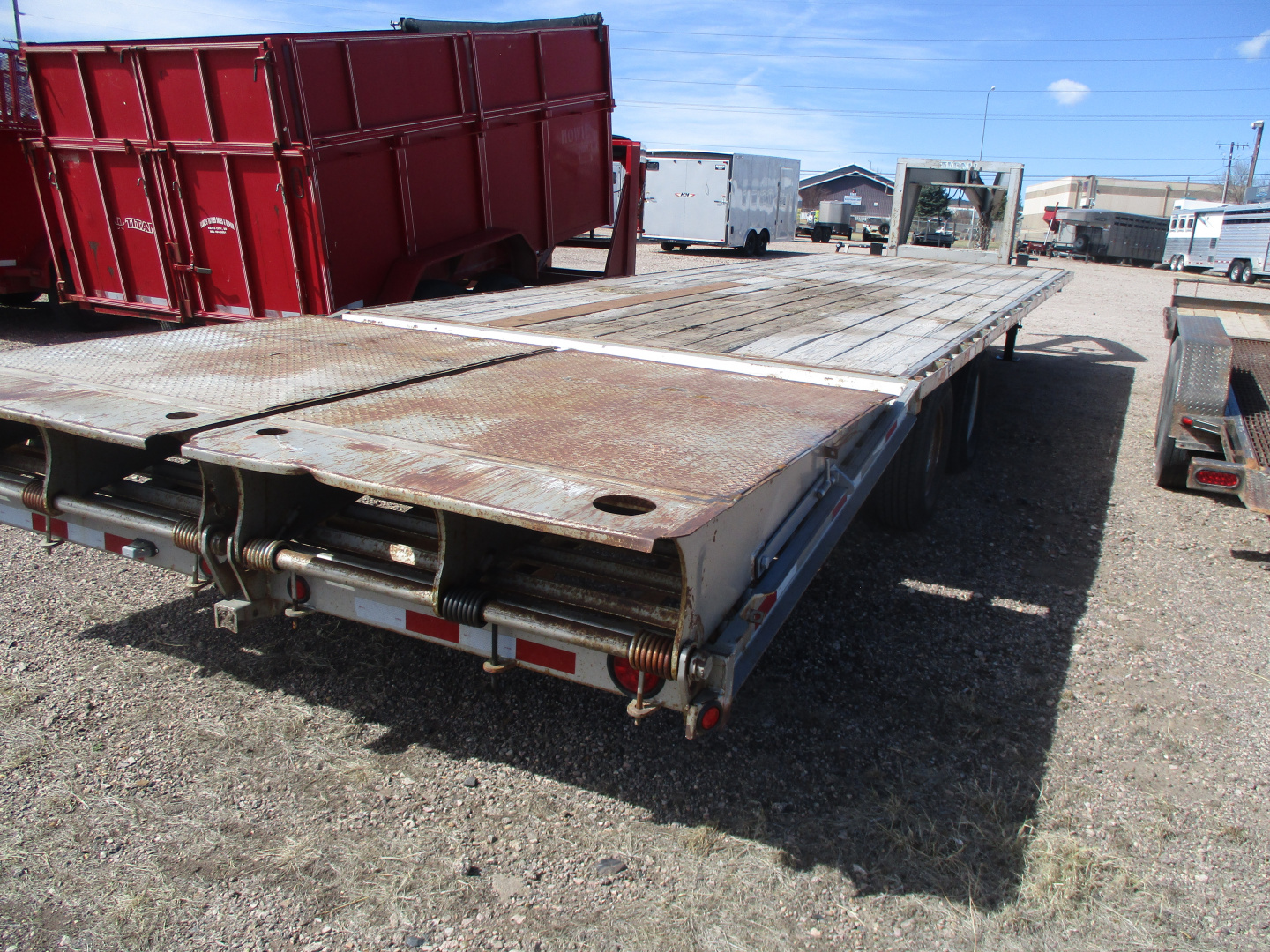 Used 2011 Titan Trailer Flatbed Trailer 8'6 X 32