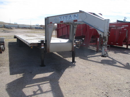 Used 2011 Titan Trailer Flatbed Trailer 8'6 X 32