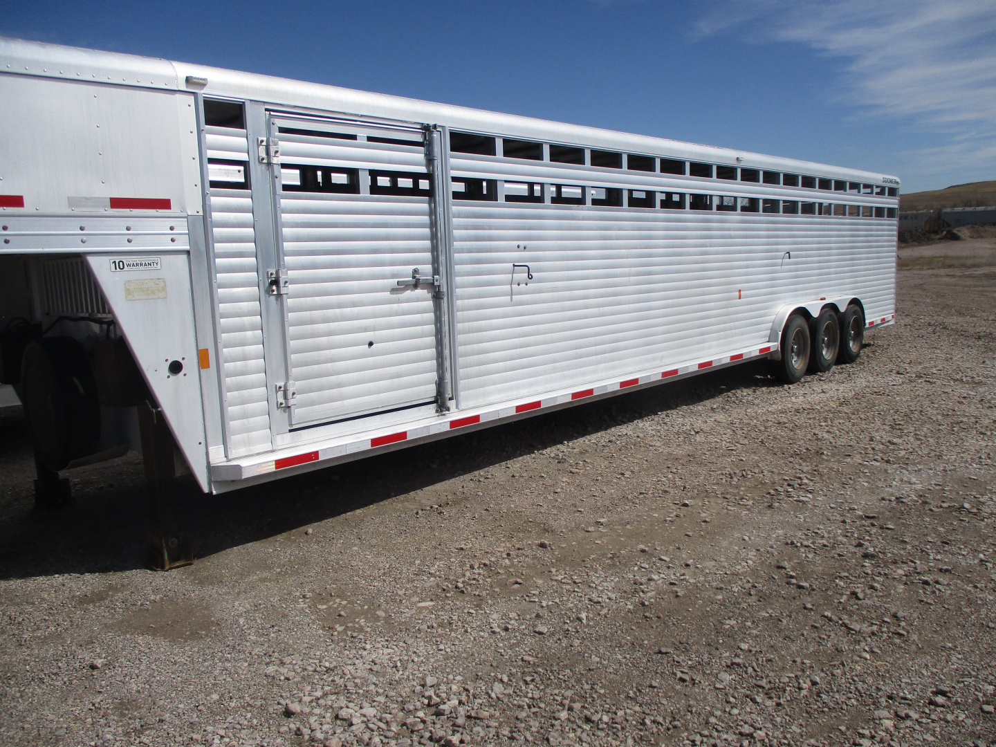 Used 2016 Sooner Stock Stock / Stock Combo Trailer 7'6 X 36