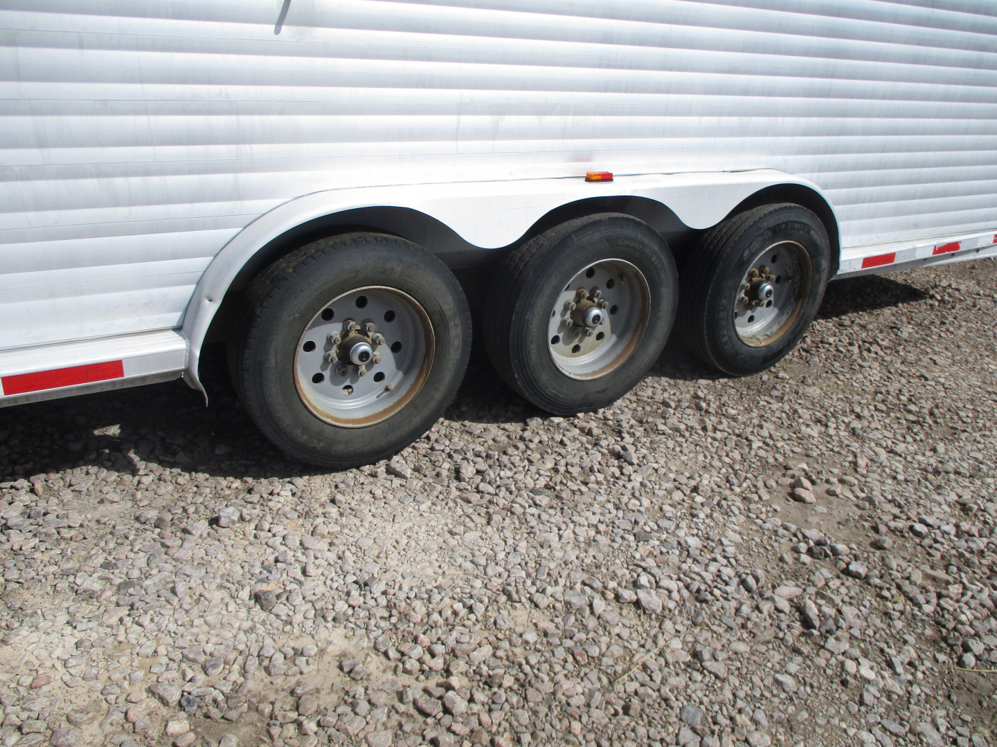 Used 2016 Sooner Stock Stock / Stock Combo Trailer 7'6 X 36