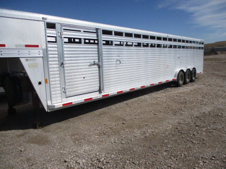 Used 2016 Sooner Stock Stock / Stock Combo Trailer 7'6 X 36