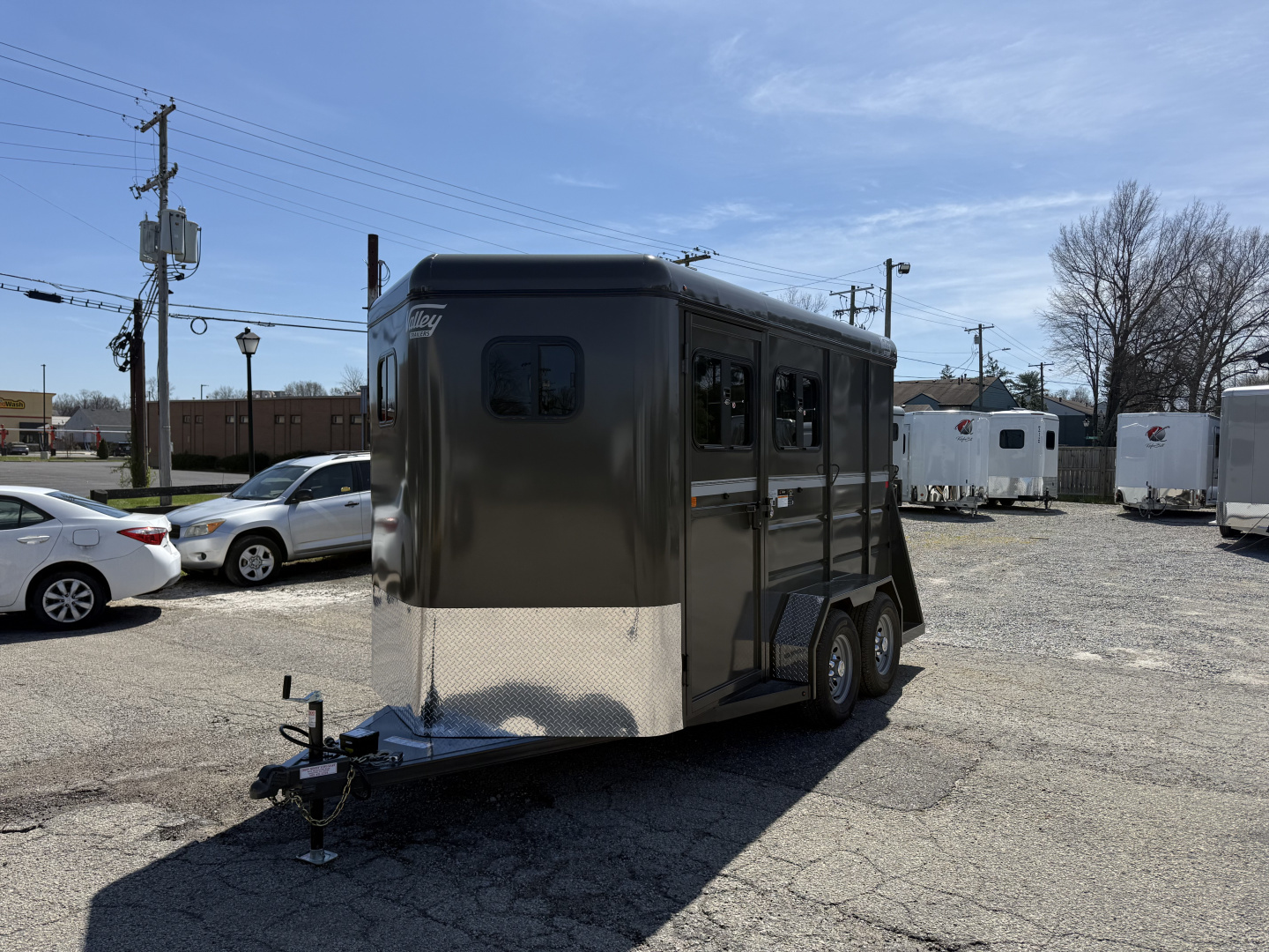 New 2026 Valley Trailers 2 Horse Slant Load 7'6" Tall