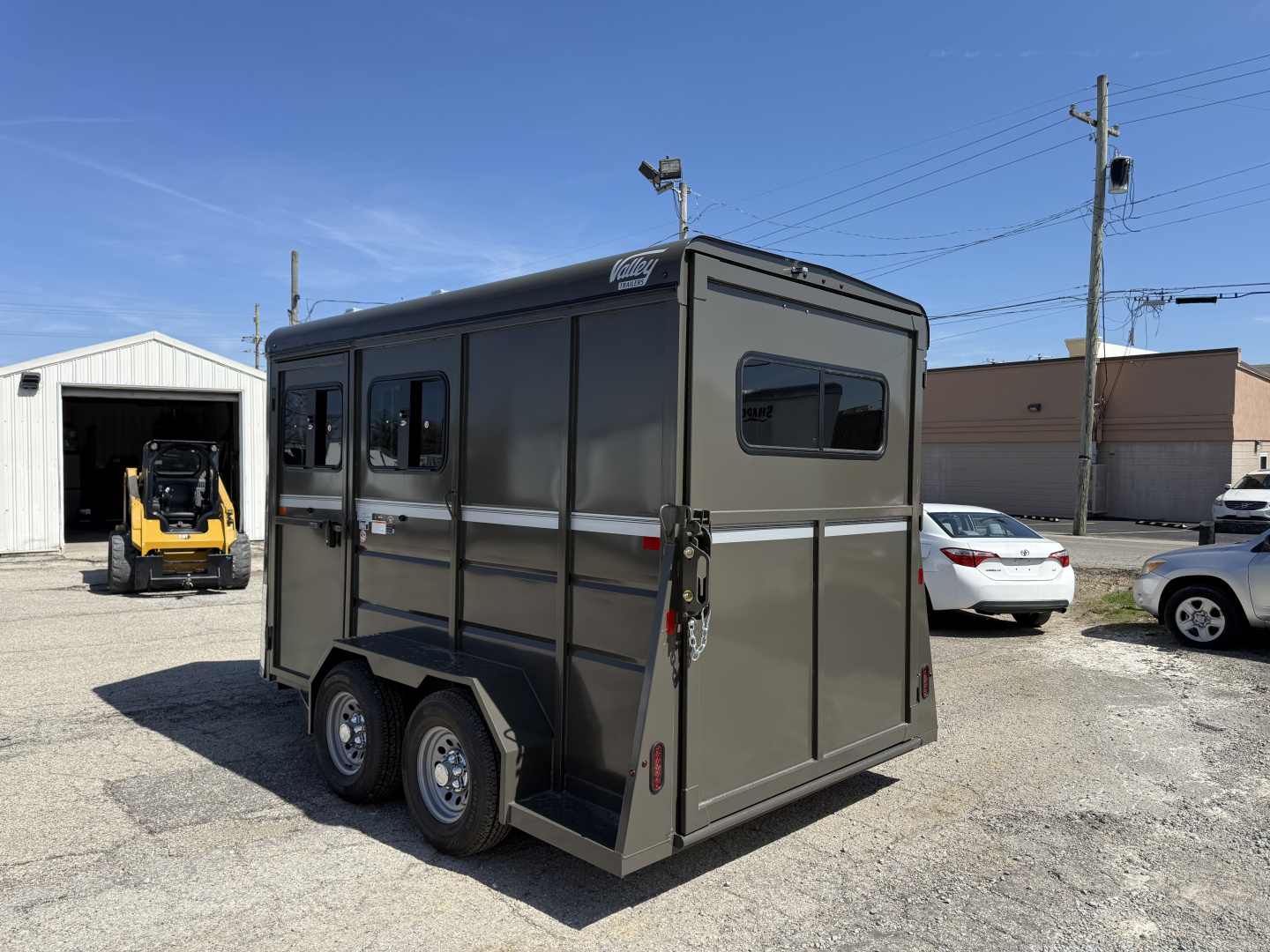 New 2026 Valley Trailers 2 Horse Slant Load 7'6" Tall