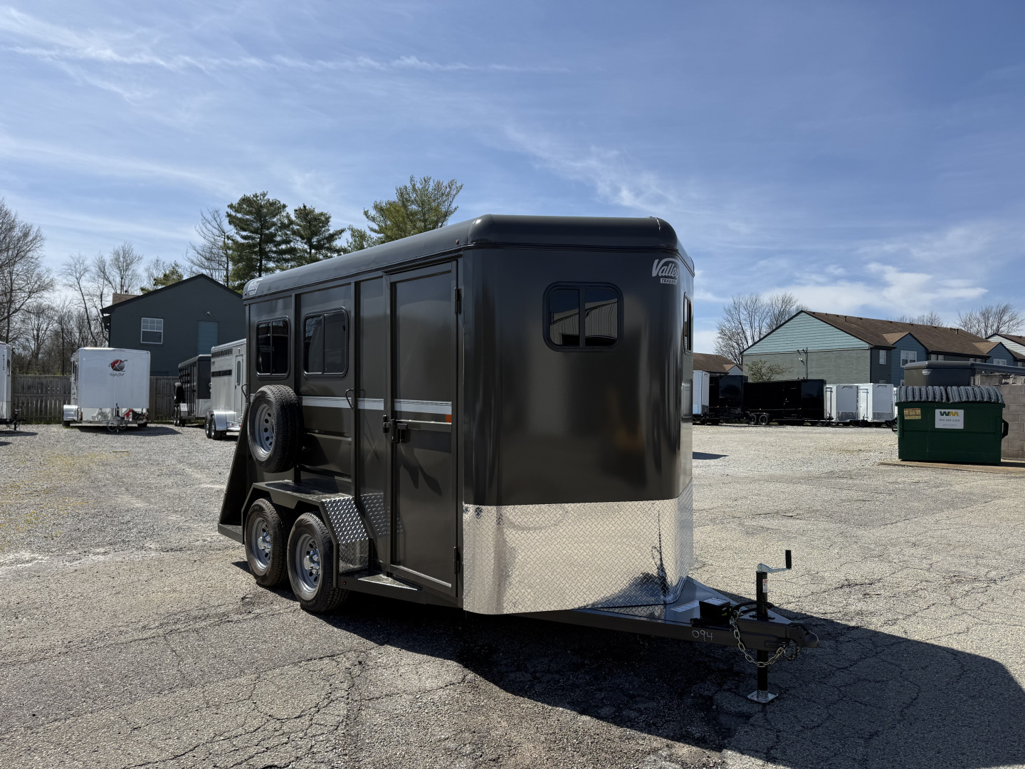 New 2026 Valley Trailers 2 Horse Slant Load 7'6" Tall