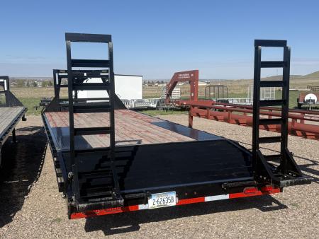 Used 2020 Lamar GN Deckover Trailer 24', 14K