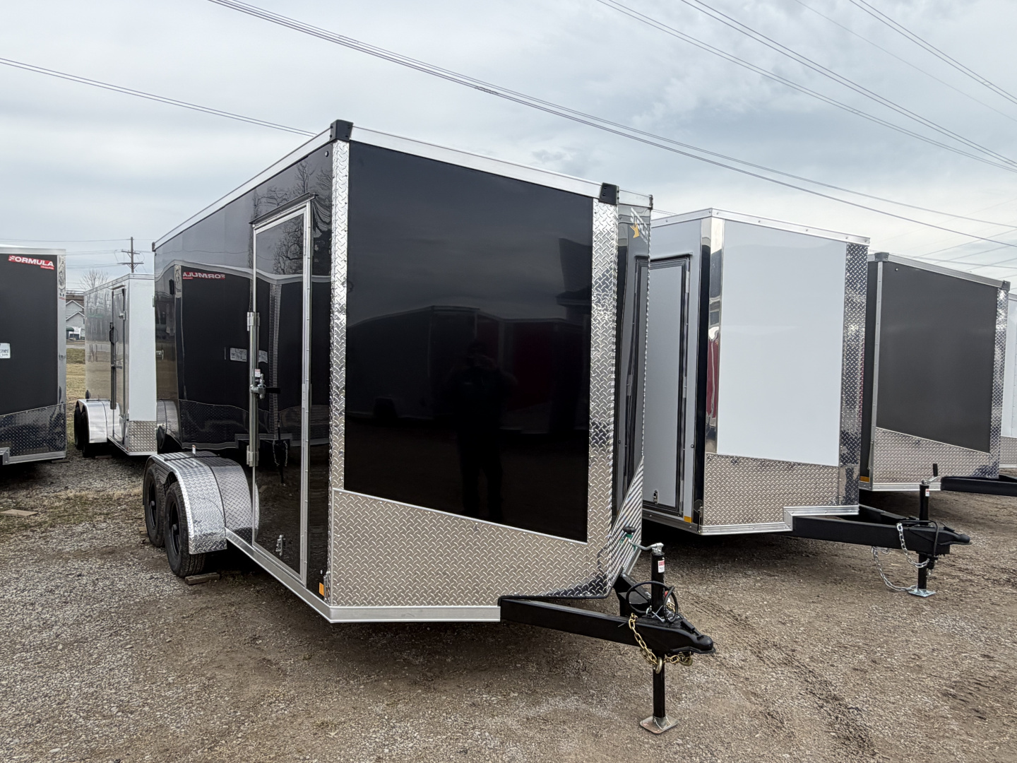 New 2026 Stealth 7 X 14 Cargo / Enclosed Trailer with Ramp and 7ft interior Height - UPGRADES SALE UNIT -