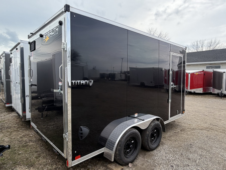 New 2026 Stealth 7 X 14 Cargo / Enclosed Trailer with Ramp and 7ft interior Height - UPGRADES SALE UNIT -