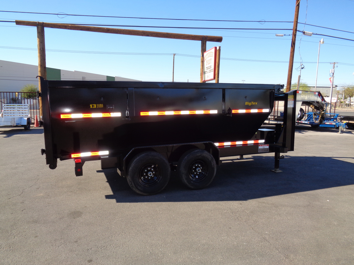New 2026 Big Tex Trailers * 14RD-14 * 15.9K Roll Off Dump Trailer w/ 1 Bin