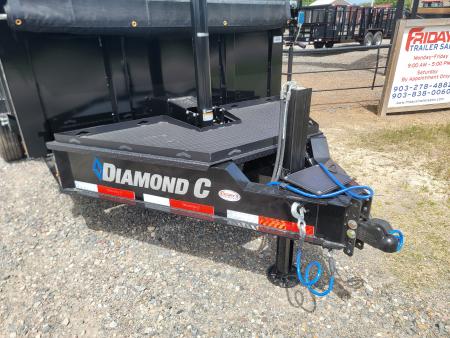 New 2026 Diamond C Trailers LPT207 14' x 82" Pacesetter Edition Dump Trailer
