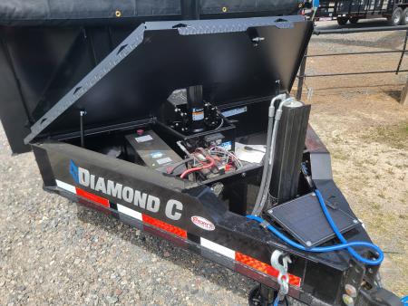 New 2026 Diamond C Trailers LPT207 14' x 82" Pacesetter Edition Dump Trailer