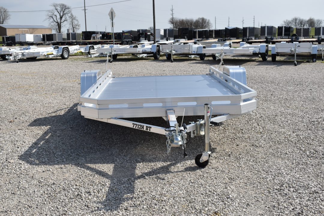New 2027 Aluma 7712H-BT Utility Trailer