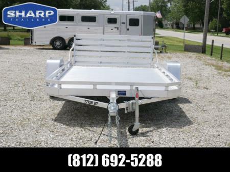 New 2027 Aluma 7712H-BT Utility Trailer