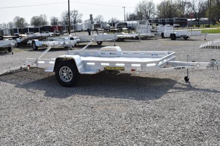New 2027 Aluma 7712H-BT Utility Trailer