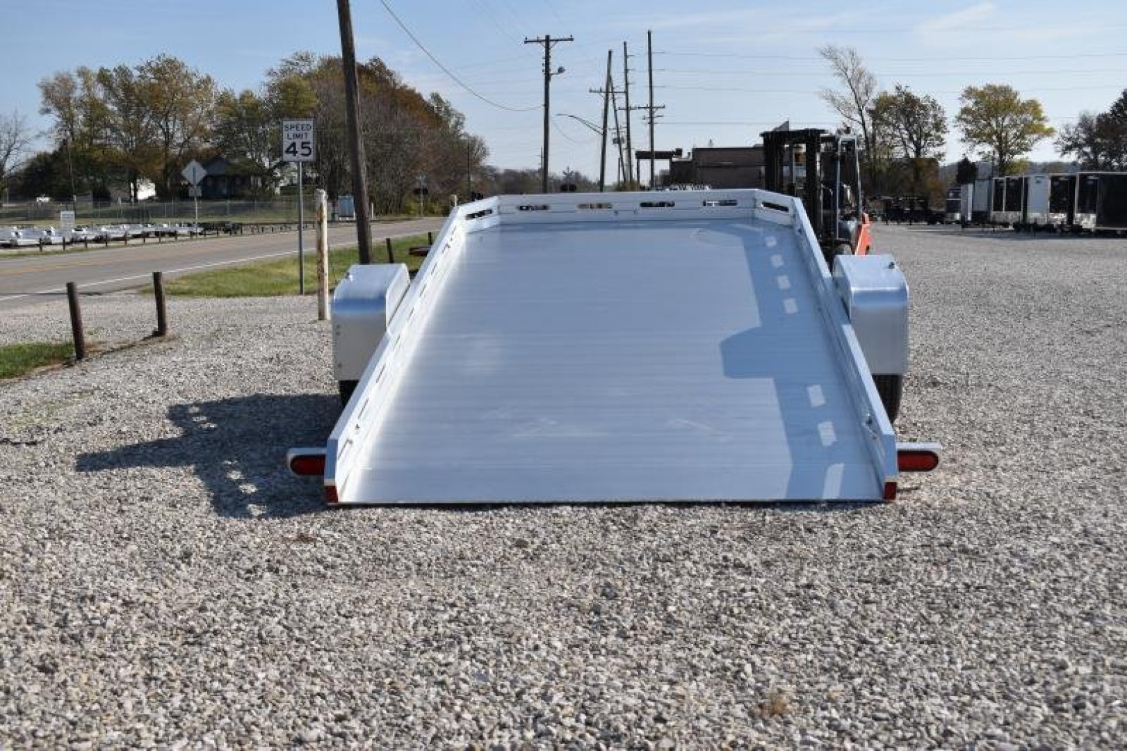 New 2027 Aluma 7712H-TILT Utility Trailer