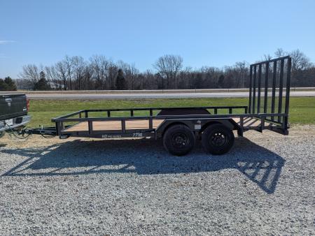 New 2026 Doolittle Trailers 77x16 Utility Trailer