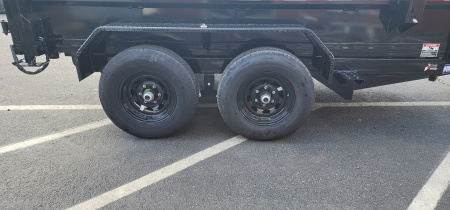 New 72in x 10 Sure-Trac Low-Pro Single Ram Dump Trailer 10k***Stab Jacks