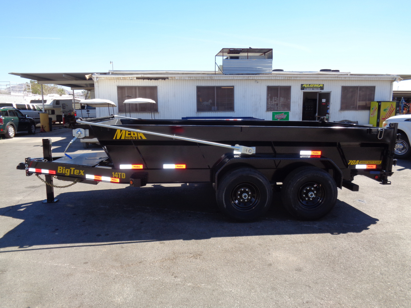 New 2026 Big Tex Trailers * 14TD-14 * 14Ft Heavy Duty Telescopic 15.4k Dump Trailer w/ X-Series Package