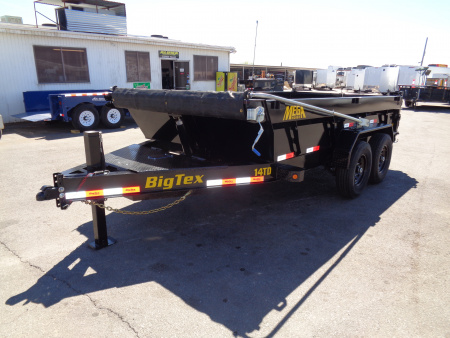 New 2026 Big Tex Trailers * 14TD-14 * 14Ft Heavy Duty Telescopic 15.4k Dump Trailer w/ X-Series Package