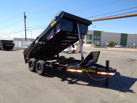 New 2026 Big Tex Trailers * 14TD-14 * 14Ft Heavy Duty Telescopic 15.4k Dump Trailer w/ X-Series Package