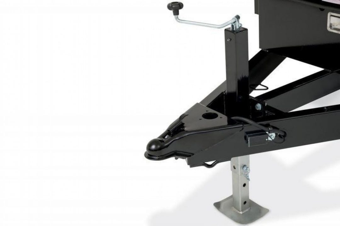 New 6 x 12 Sure-Trac Low-Pro Single Ram Dump Trailer 10k**Stabilizer Jacks