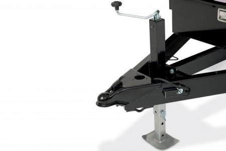New 6 x 12 Sure-Trac Low-Pro Single Ram Dump Trailer 10k**Stabilizer Jacks