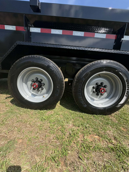 New 2026 Hawke Trailers 7' X 14' 17K Super Duty Dump Trailer