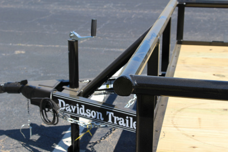 New 2026 Davidson 83X12 PIPE TOP W/4' GATE Utility Trailer