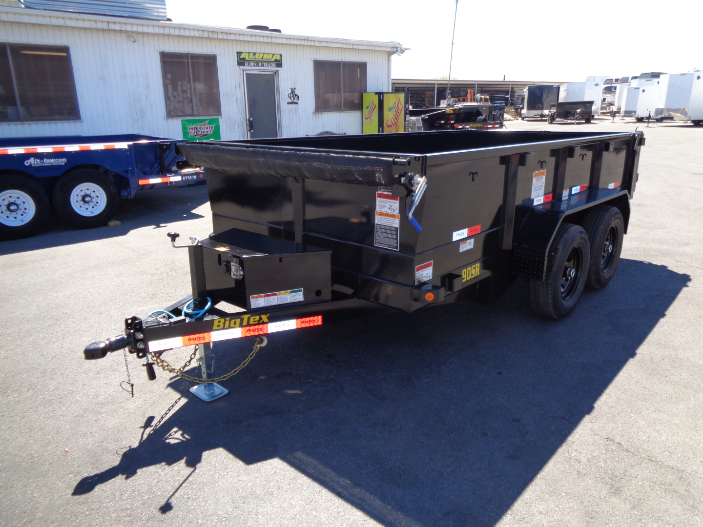 New 2026 Big Tex Trailers * 90SR-12 * 6x12Ft Tandem Axle Single Ram 10K Dump Trailer