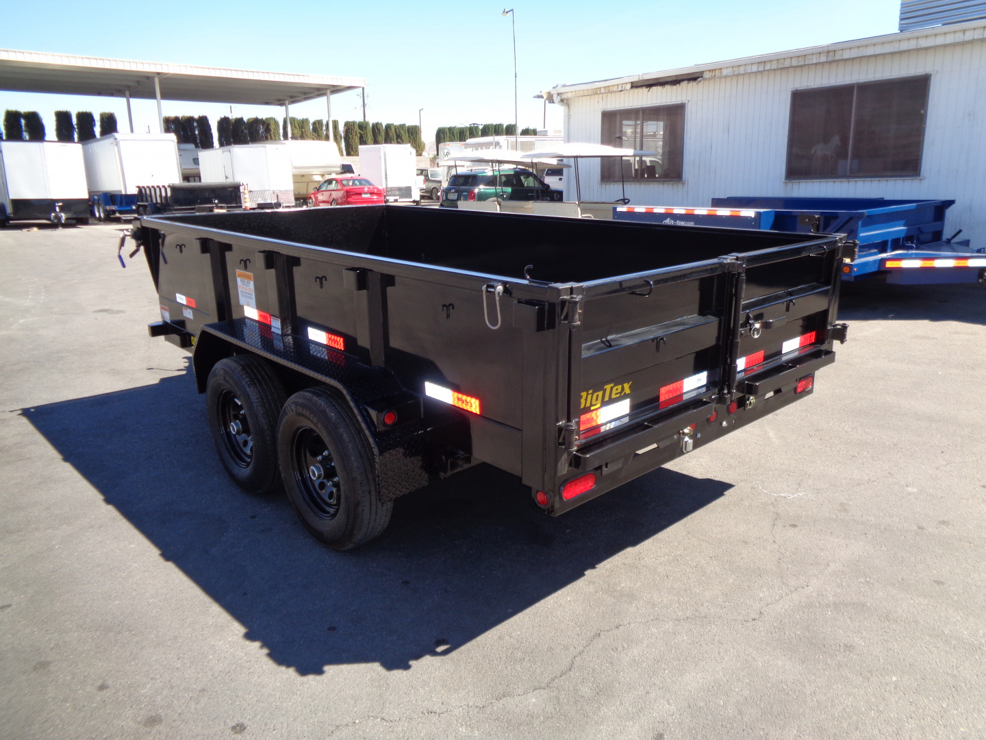 New 2026 Big Tex Trailers * 90SR-12 * 6x12Ft Tandem Axle Single Ram 10K Dump Trailer